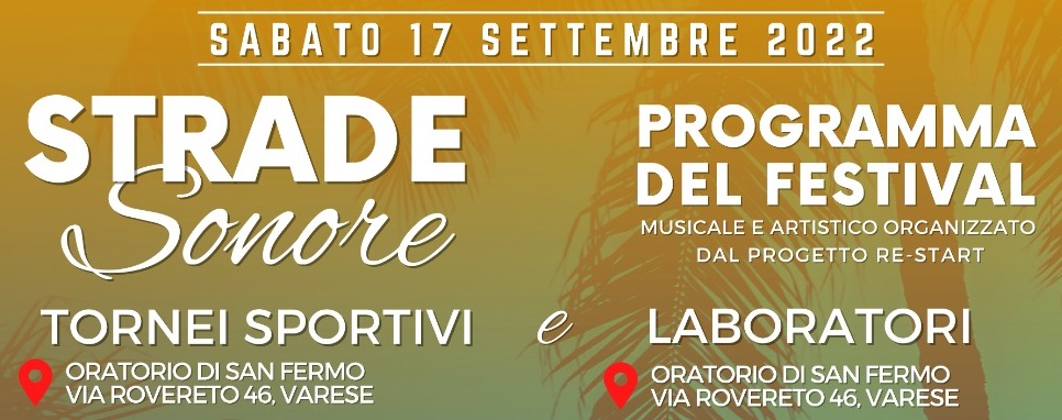 Strade Sonore - Festival musicale e artistico