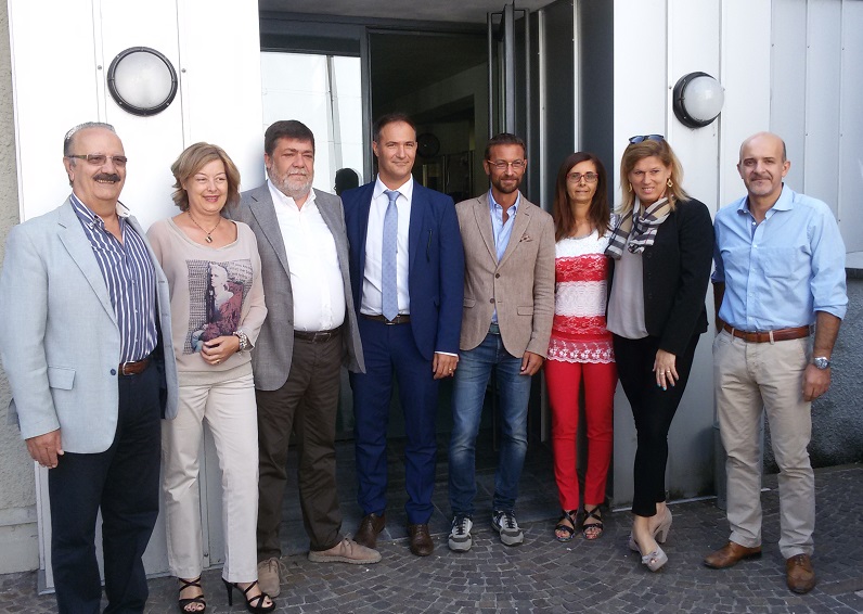 Conferenza stampa del 4 settembre 2015 presso la sede comasca di Confcooperative Insubria